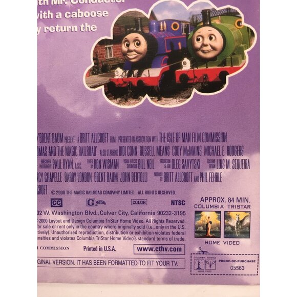 Thomas and The Magic Railroad VHS Tape 2000 - Picture 11 of 16